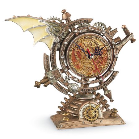 Настольные часы в стиле стимпанк