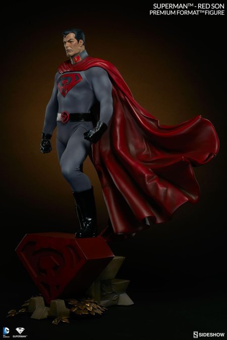 Superman red son figure