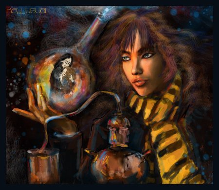 Алхимик арт фэнтези