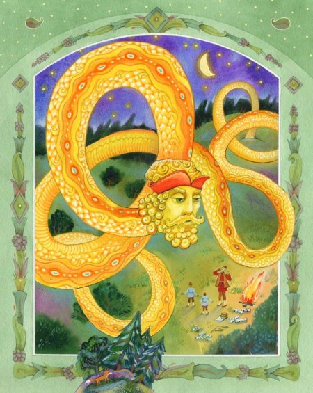 Сказки бажова про великого полоза