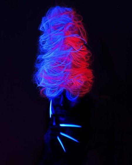 Светящиеся волосы