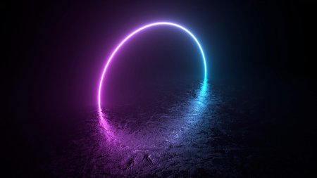 Неоновые круги