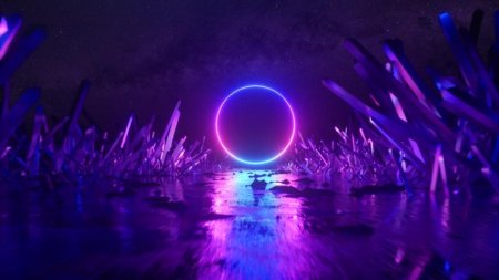 Фон неоновый