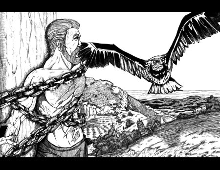 Прометей рисунок