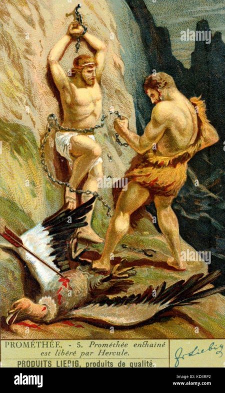 Геракл освобождает прометея