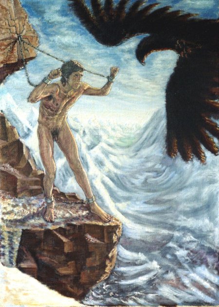 Прометей бог древней греции