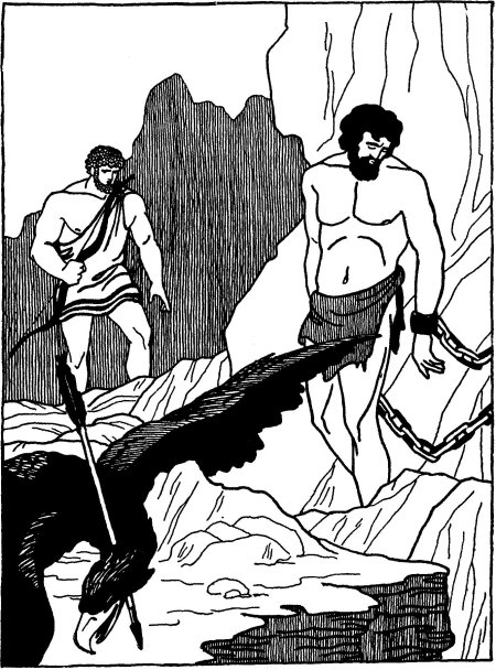 Геракл освобождает прометея