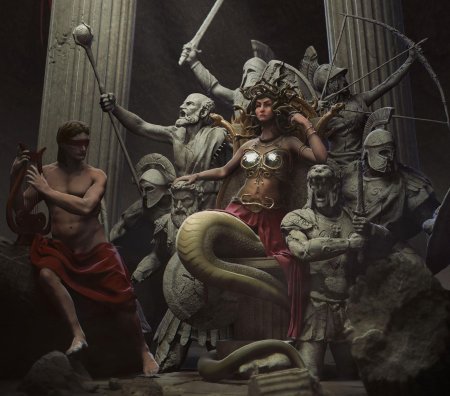 Медуза горгона древняя греция