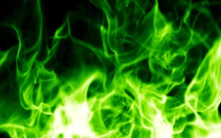 Огонь зеленый