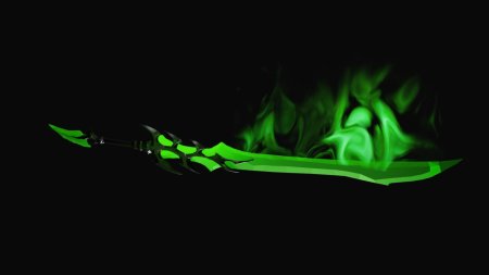 Зеленый меч геншин