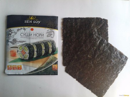 Морские водоросли sen soy premium суши-нори 28гр