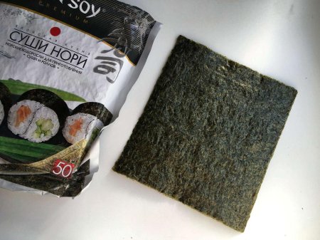 Водоросли нори для суши