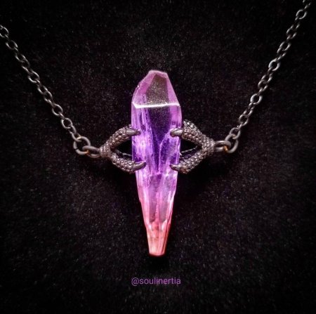 Аметист кулон кристалл