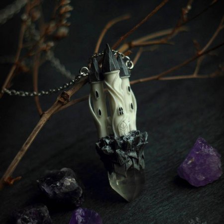 Кулон готланд аметист