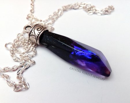 Аметист кулон кристалл