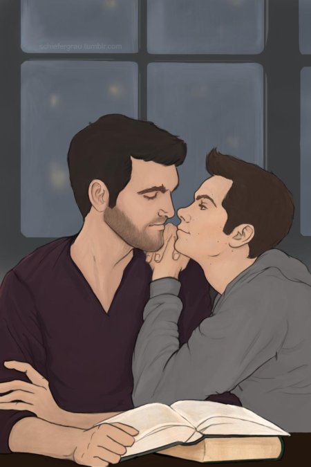 Дерек хейл и стайлз стилински