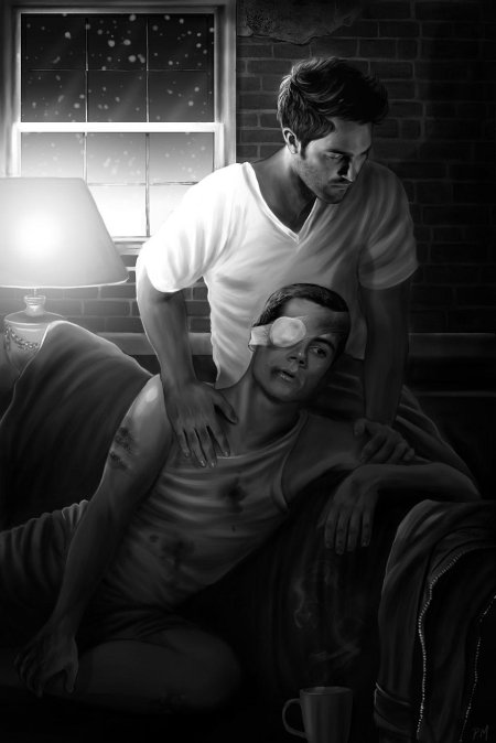 Дерек хейл и стайлз стилински