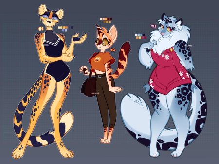 Идеи для фурри персонажа