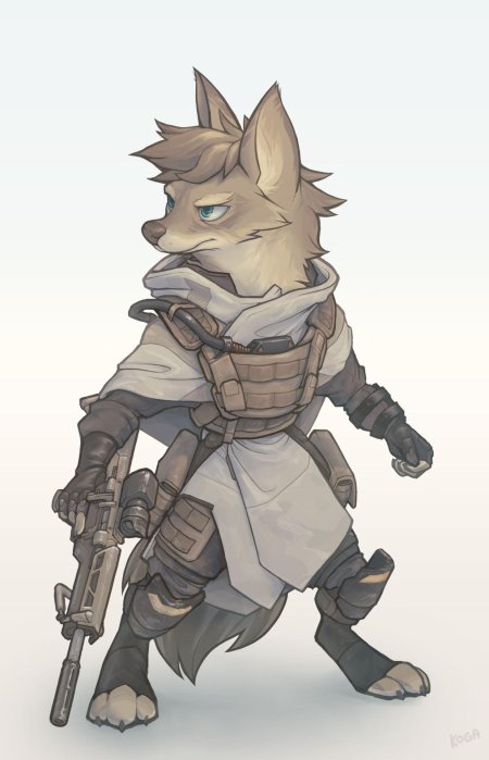 Фурри с оружием