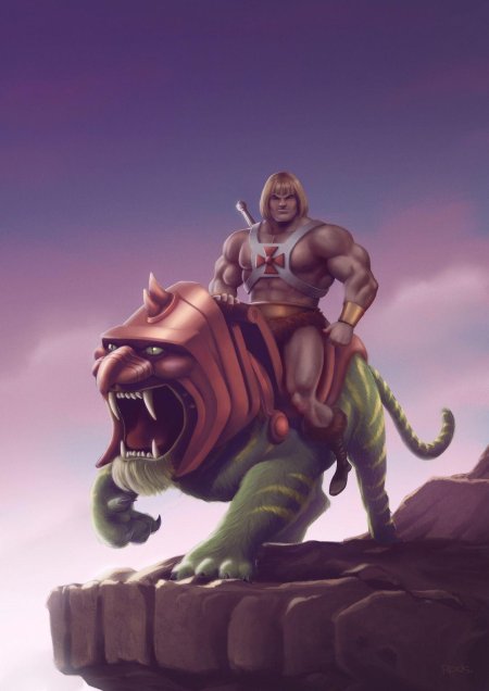 He man and battle cat