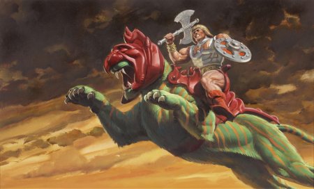 He man the masters of universe арт