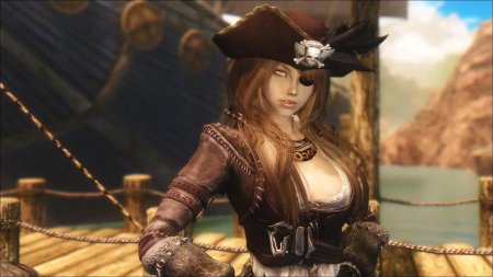 Девушка пиратка