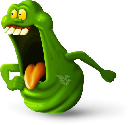 Призрак из охотников за привидениями лизун