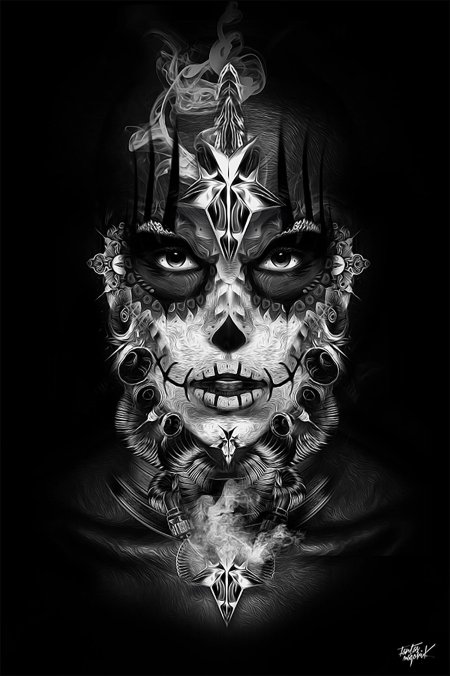 Санта муэрте и барон суббота