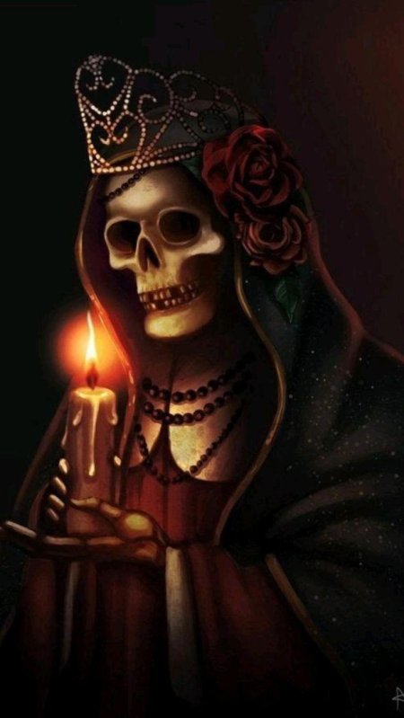 Богиня смерти санта муэрте