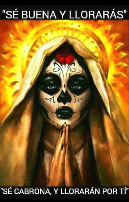 Крест святой смерти санта муэртэ