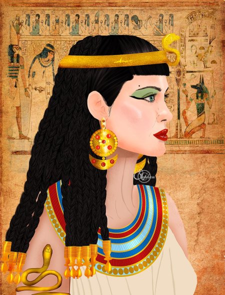 Клеопатра царицы древнего египта