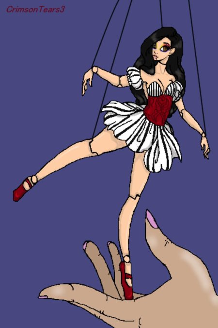 Кукла марионетка рисунок