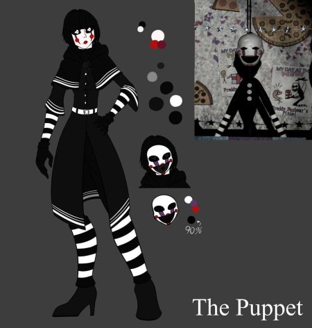 Марионетка фнаф человек девушка