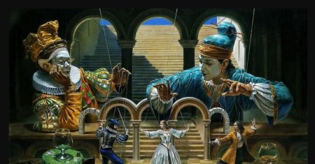 Художник майкл шеваль театр абсурда