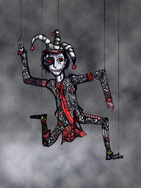 Шут арлекин