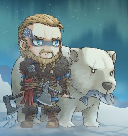 Викинги ассасин вальгалла арт