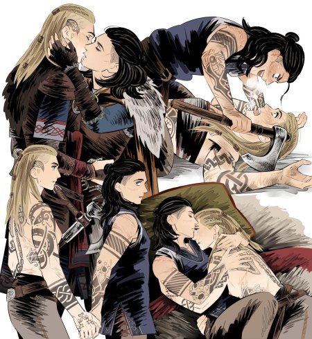 Лекса и кларк арт