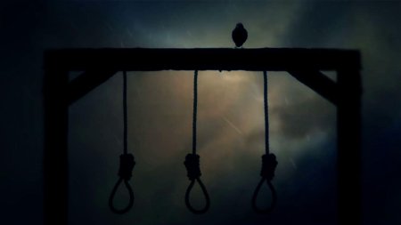 Человек на виселице