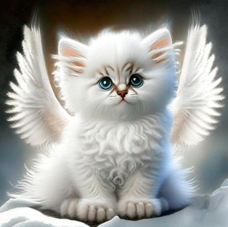 Кошка ангел