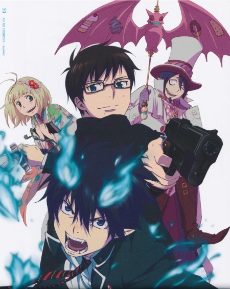 Аниме синий экзорцист