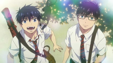 Синий экзорцист путешествие куро