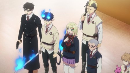 Синий экзорцист 3 сезон