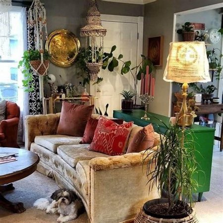 Бохо интерьер