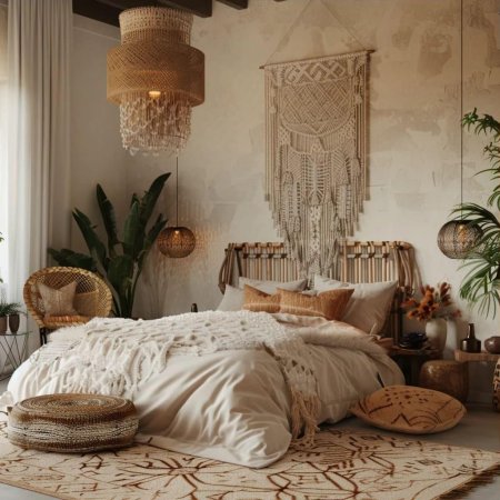 Экостиль в интерьере бохо