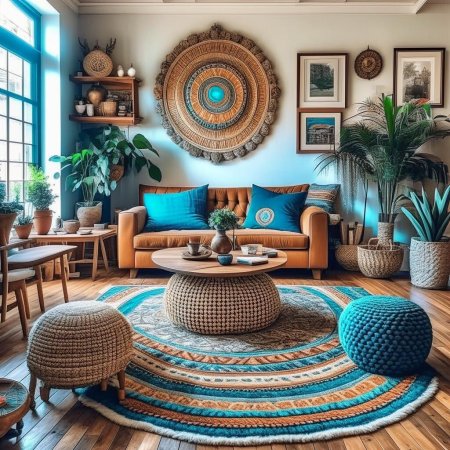 Интерьер в стиле бохо