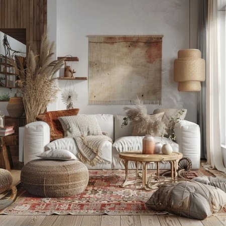 Бохо дизайн интерьера