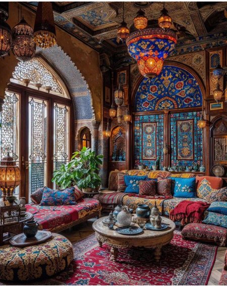 Интерьер в марокканском стиле