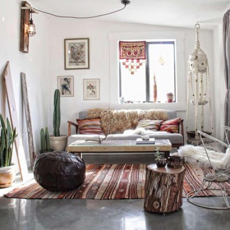 Интерьер стиль бохо