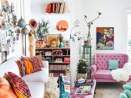 Стиль бохо шик в интерьере