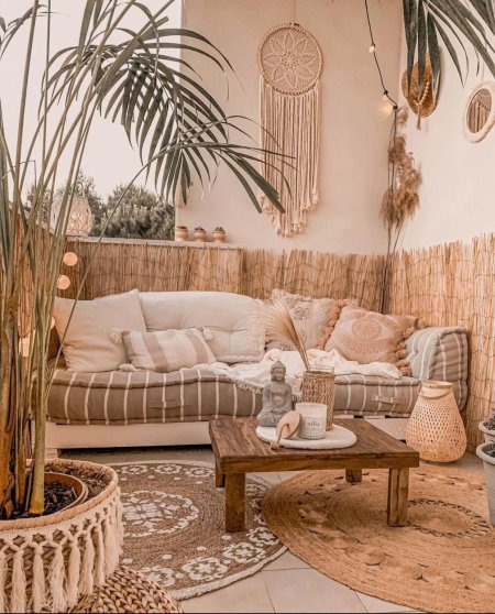 Интерьер в стиле бохо